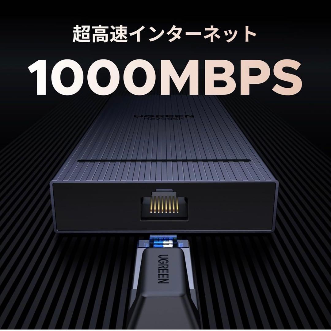 10 in 1 USB Cドッキングステーション USB Cハブ 二つHDMI
