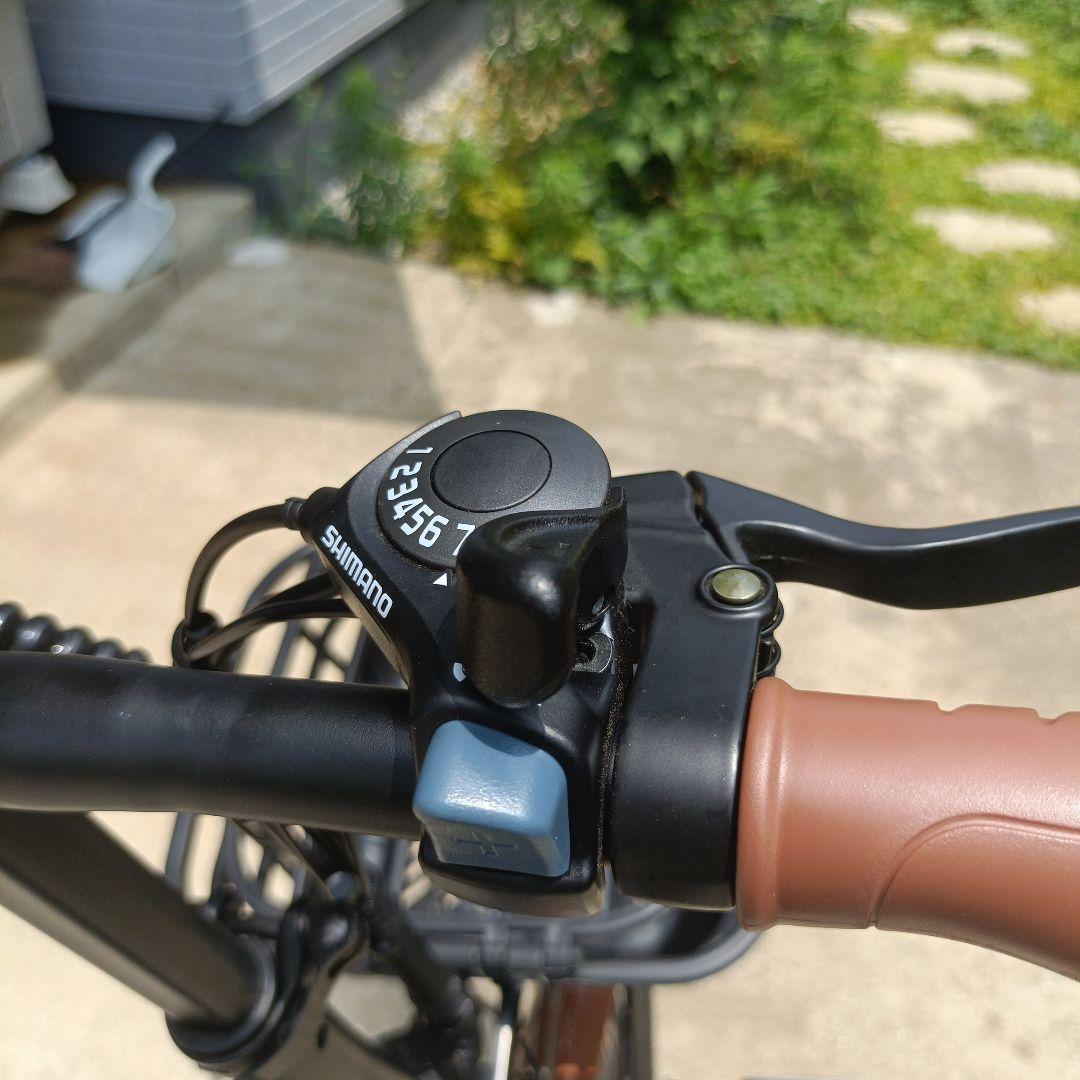 e-bike 電動アシスト自転車 バスケット付き 折りたたみ