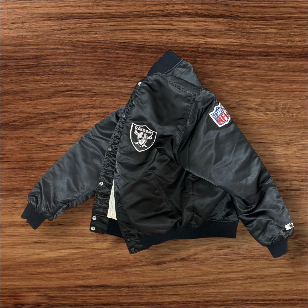 【希少】NFL RAIDERS スターター スタジャン 80s USA製 XL