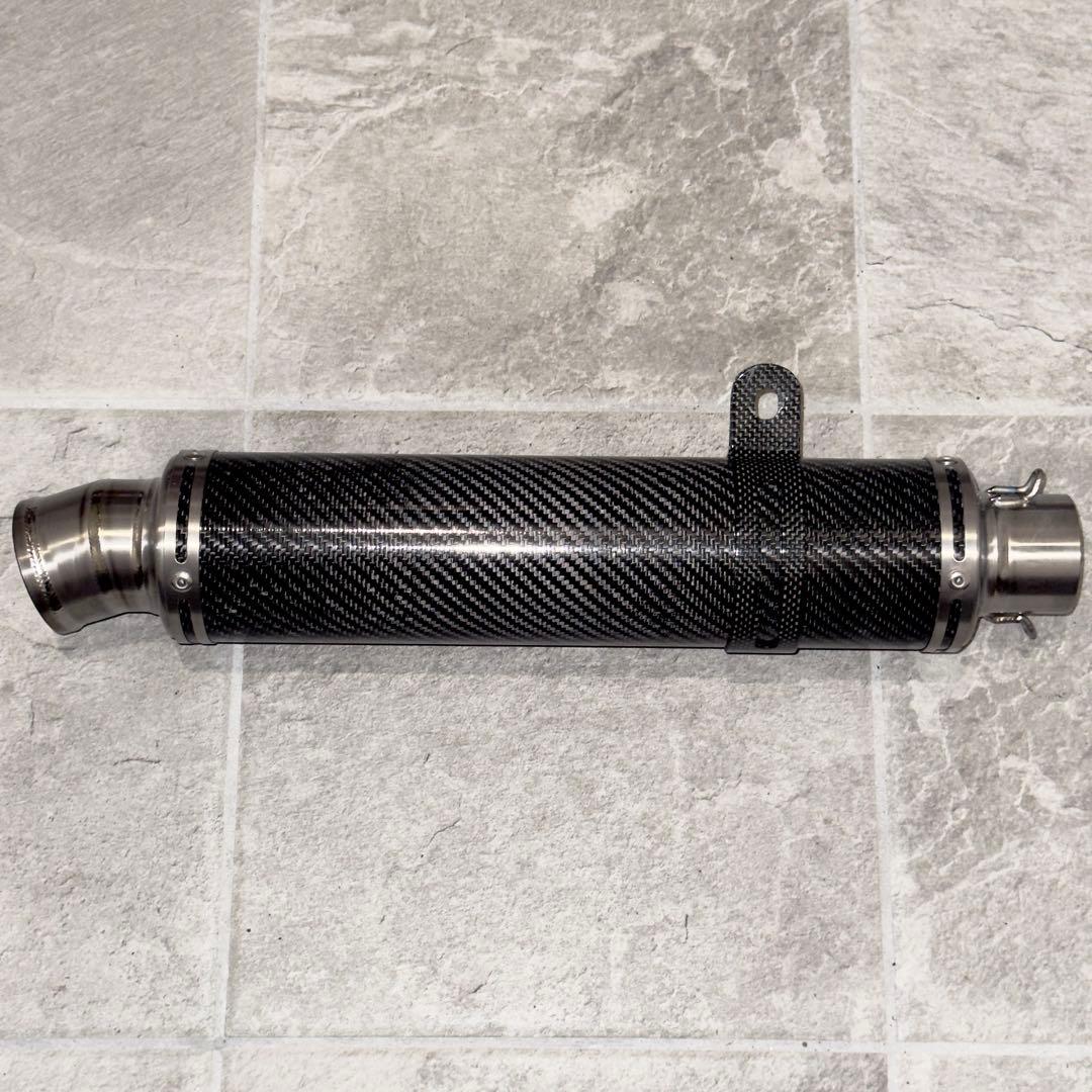CB400SF NC42 LCI製 ラウンドカーボン スリップオン マフラー