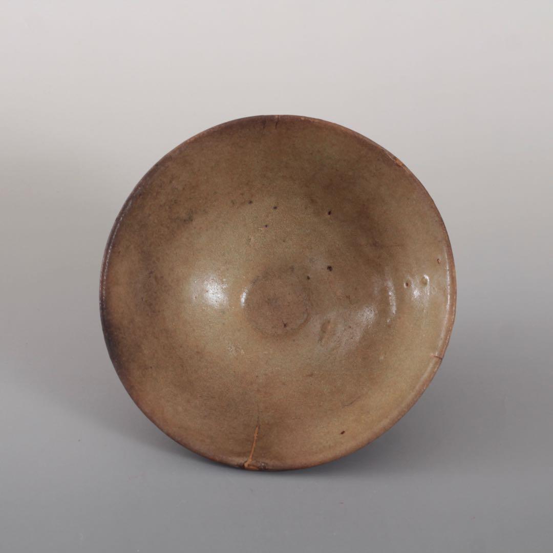 高麗 米色青磁 茶碗 茶道具 古美術 朝鮮美術