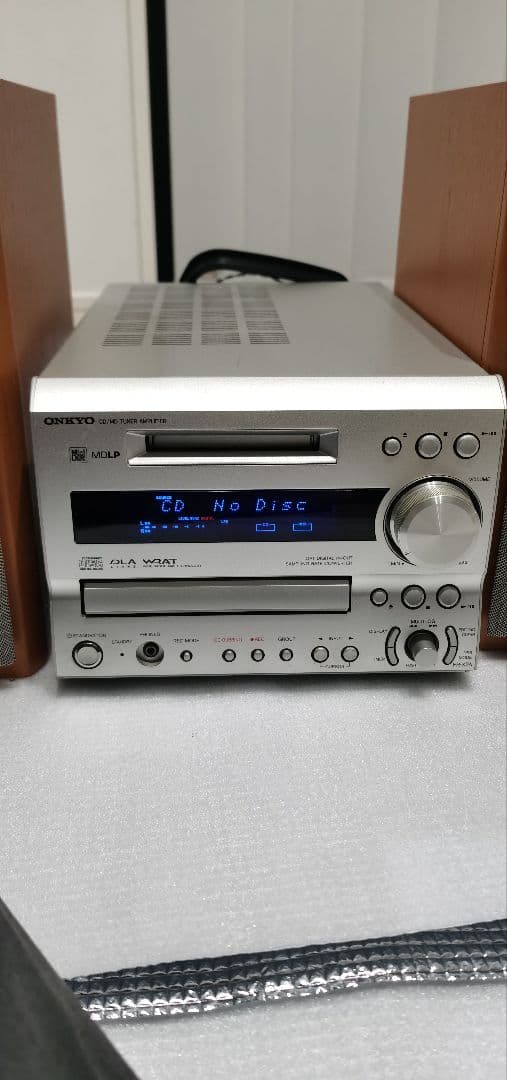 ONKYO CD/MD FR-X7A プレイヤー　スピーカー　ミニコンポ