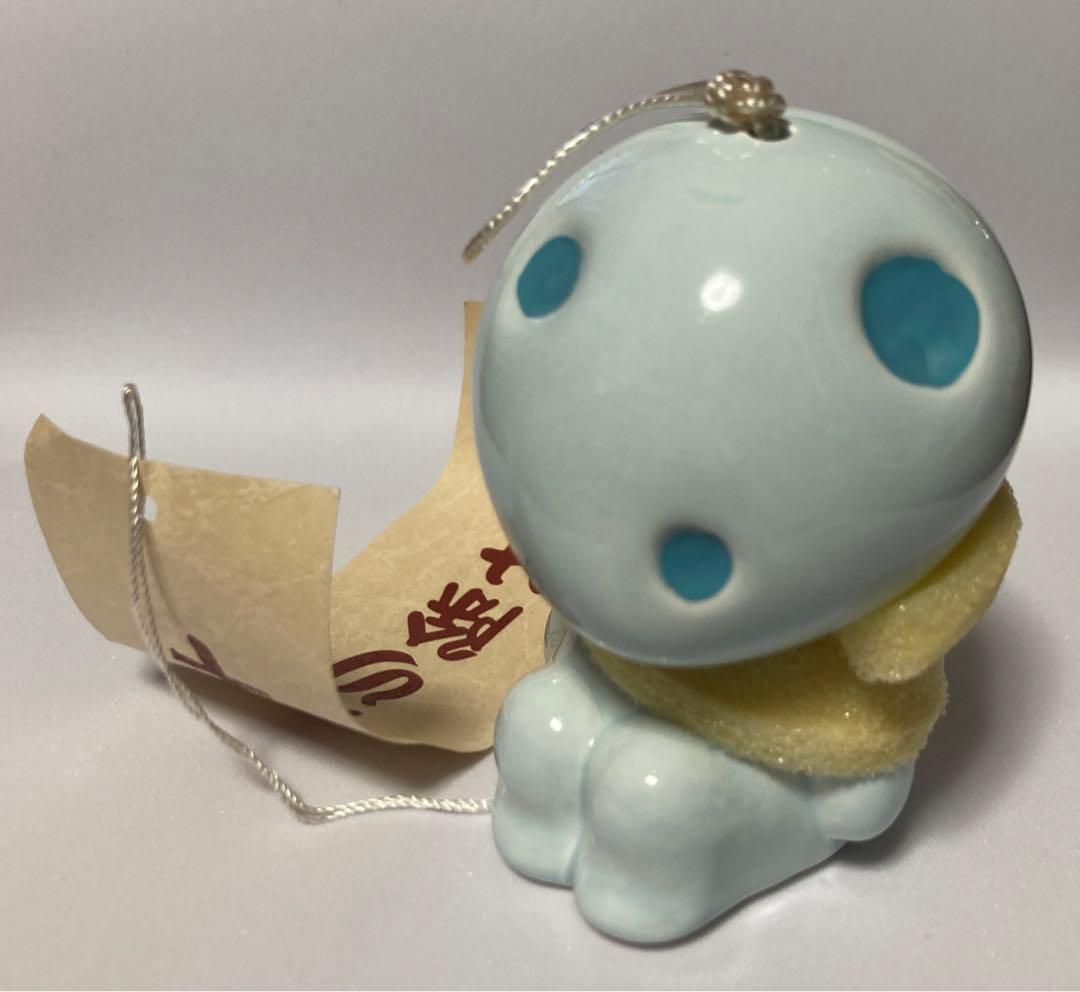 スタジオジブリ　もののけ姫　こだま　コダマくん　風鈴　陶器　美品　レトロ　当時物