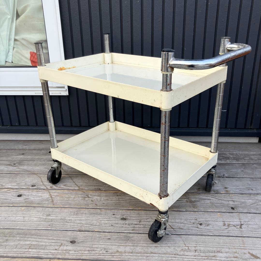 インダストリアル 工業系 サカエ スチールワゴン ツールワゴン スチールラック