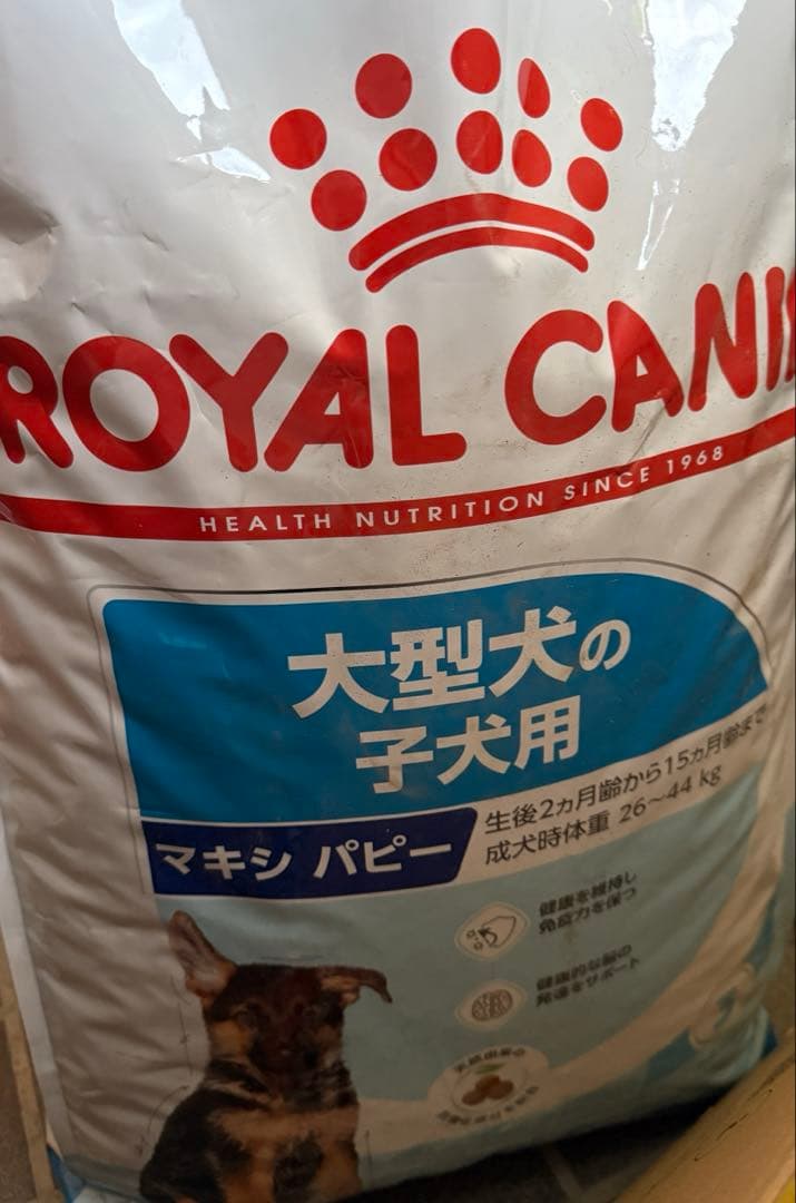 大型犬　パピー用　マキシパピー　15キロ　未開封　ロイヤルカナン