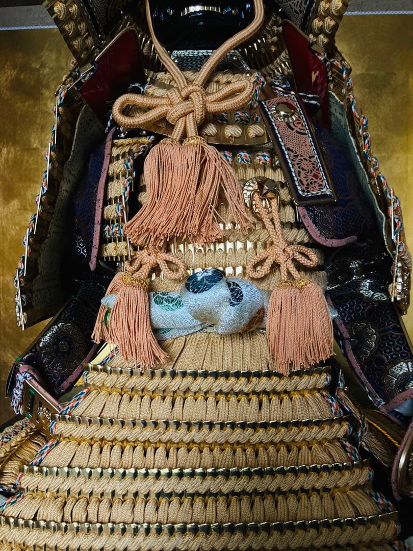 五月人形　鈴甲子雄山 大鎧 正絹１８号