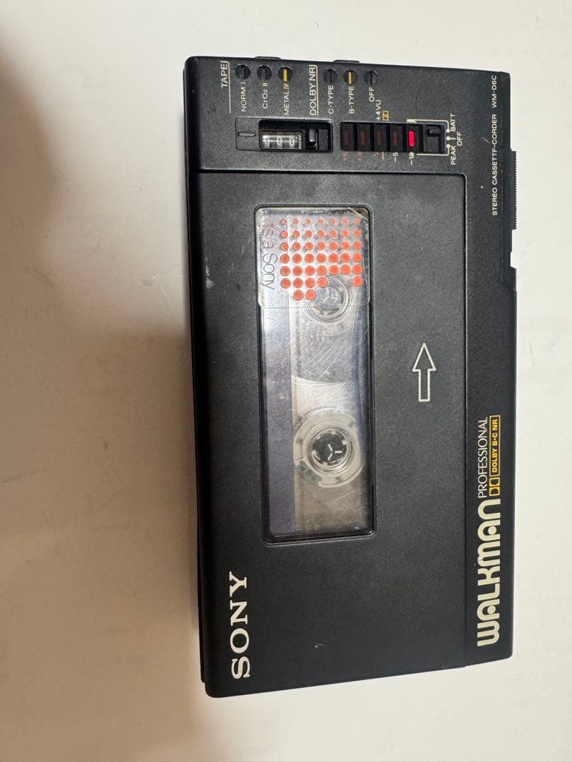 SONY WALKMAN WM-D6C ステレオカセットコーダージャンク扱い