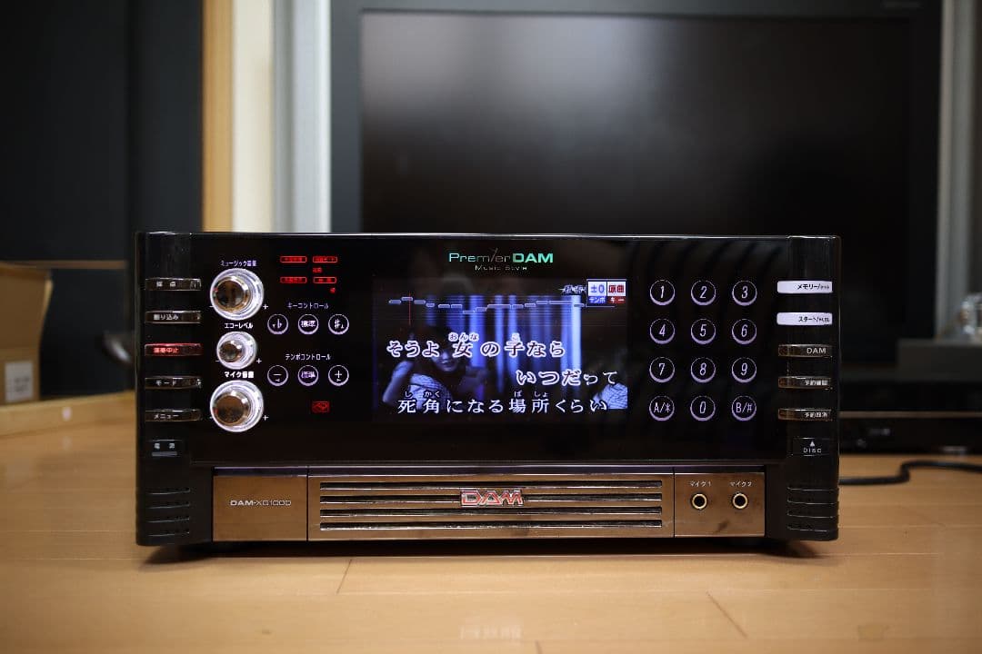 家庭用 カラオケ ロックなし 精密採点 PremierDAM XG1000