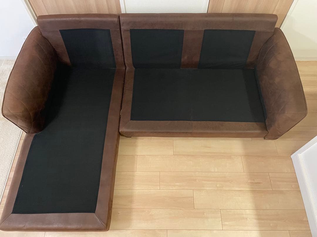 【美品】RELAX FORM カウチソファColumbus （右側カウチ部分）