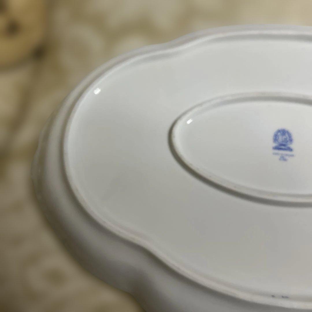 ヘレンド　アポニーグリーン　大皿　パーティートレイ　プレート