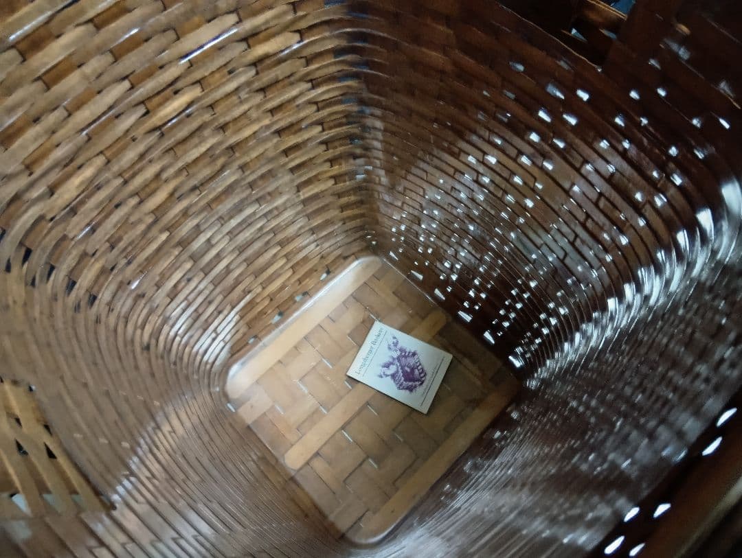 希少　1993年　ロンガーバーガー　大型　ラージサイズ　ランドリー　バスケット