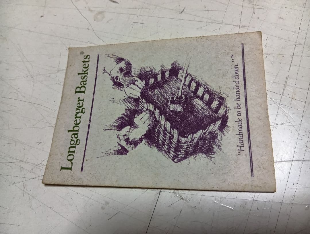 希少　1993年　ロンガーバーガー　大型　ラージサイズ　ランドリー　バスケット