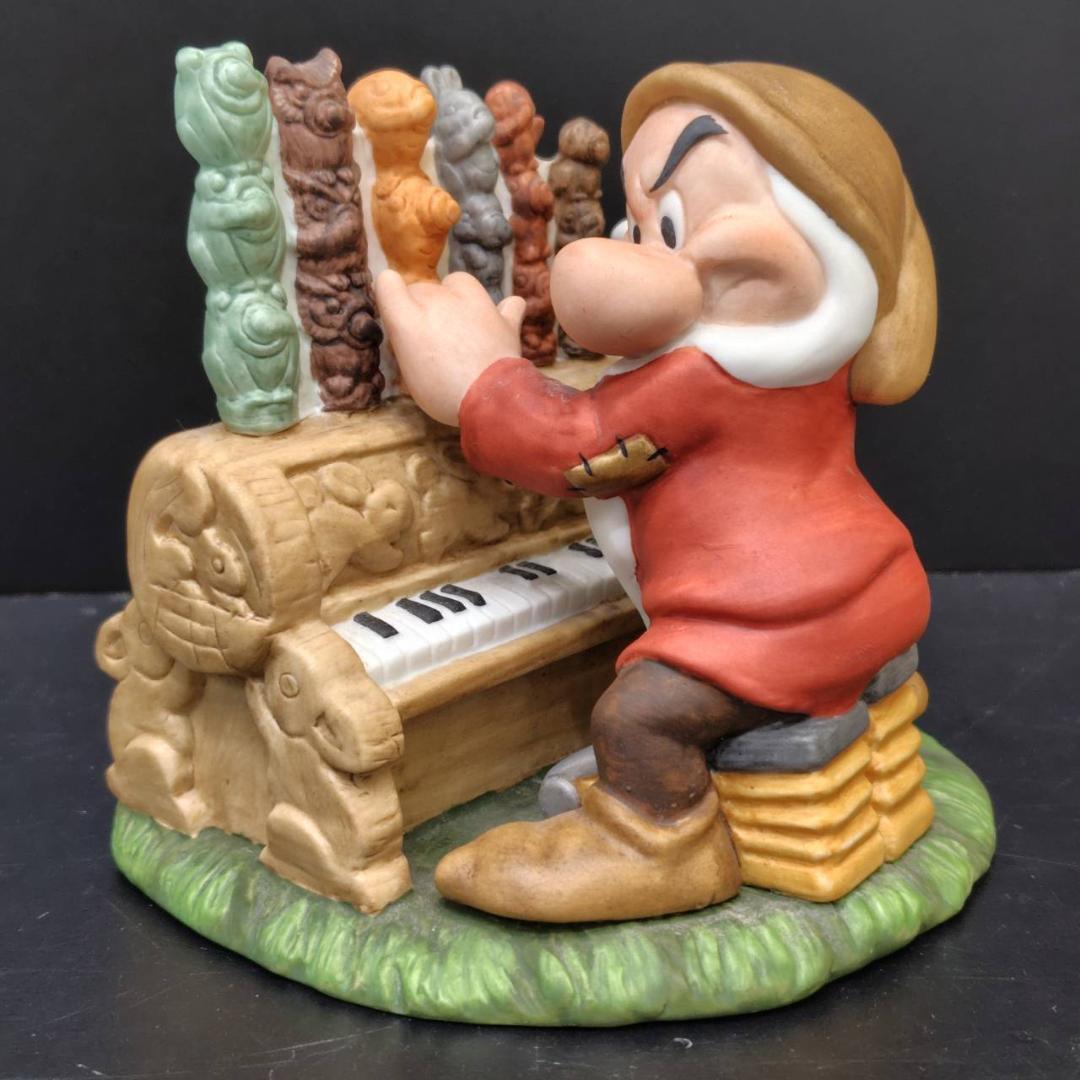加藤工芸 陶器 置物 ディズニー 白雪姫と7人の小人 5体まとめ MH246