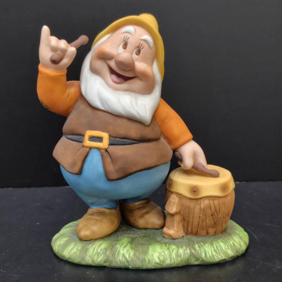 加藤工芸 陶器 置物 ディズニー 白雪姫と7人の小人 5体まとめ MH246
