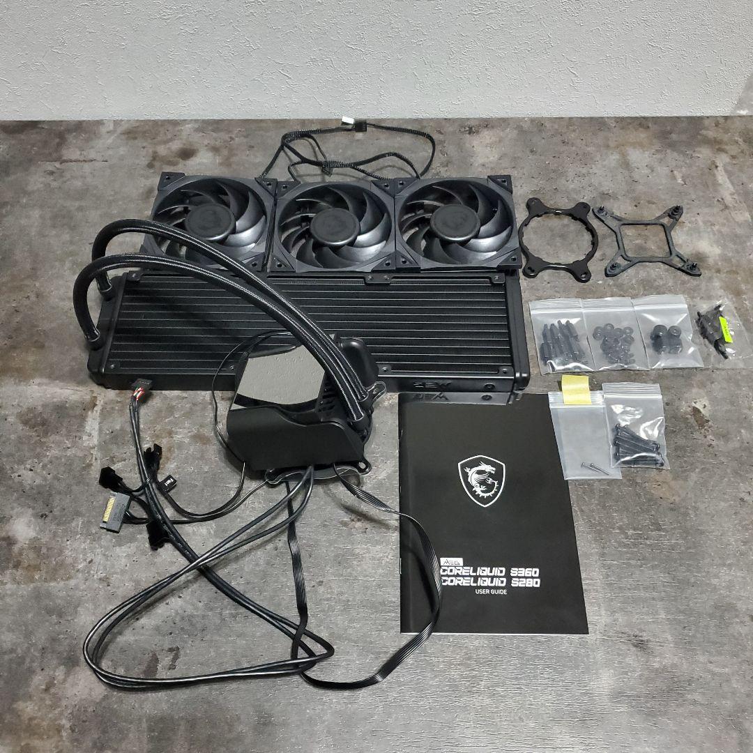 【ジャンク品】MSI MEG CORELIQUID S360