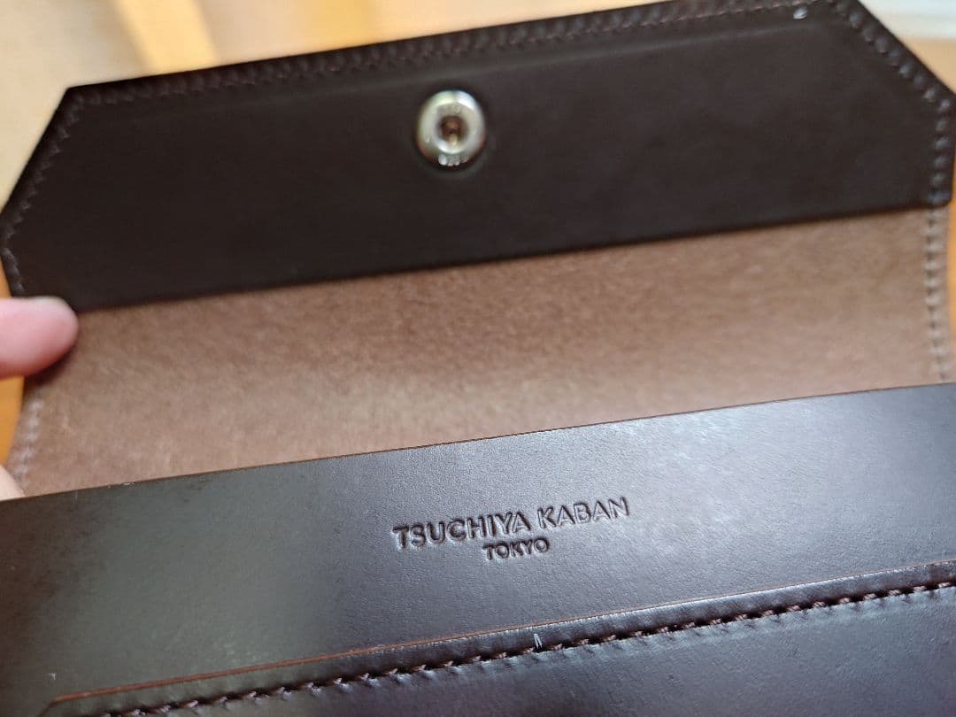 希少　土屋鞄　60周年 眼鏡ケース兼ペンケース　マローネブラック　限定生産