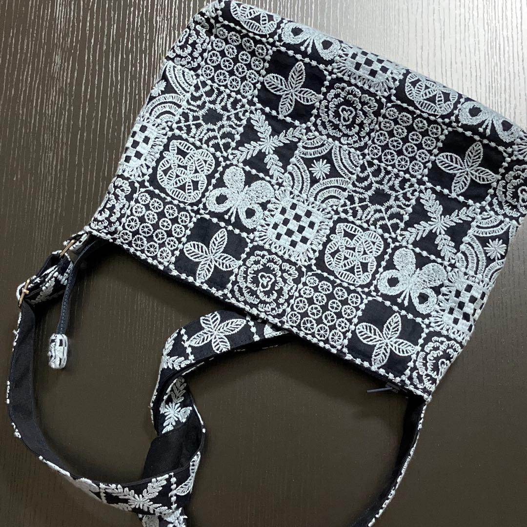 u)ミナペルホネン☆ハンドメイドパッチショルダーバッグ(forest tile)