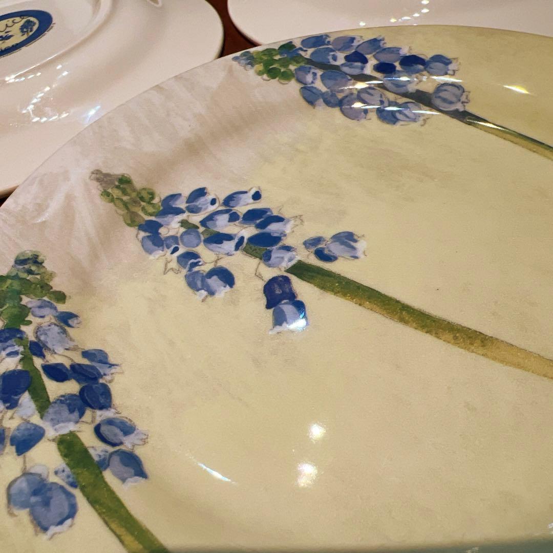 【新品美品】フランス製　ジアン　Aliceプレート　3枚