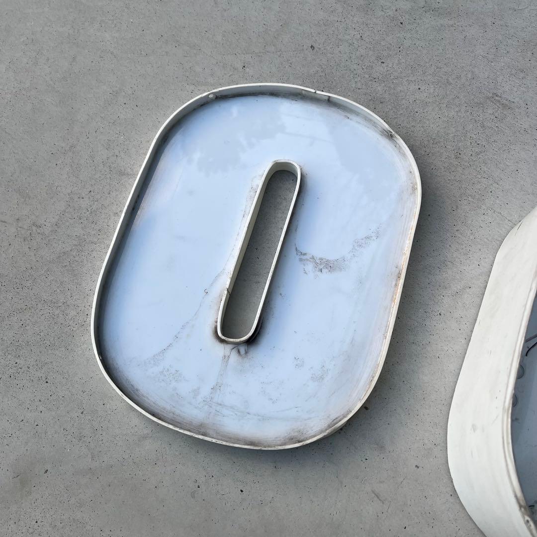 O 看板 アルファベット レターサイン 文字 アメリカ ビンテージ アンティーク