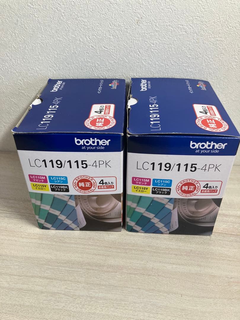 【純正】brother LC119/115-4PK インクカートリッジ　大容量