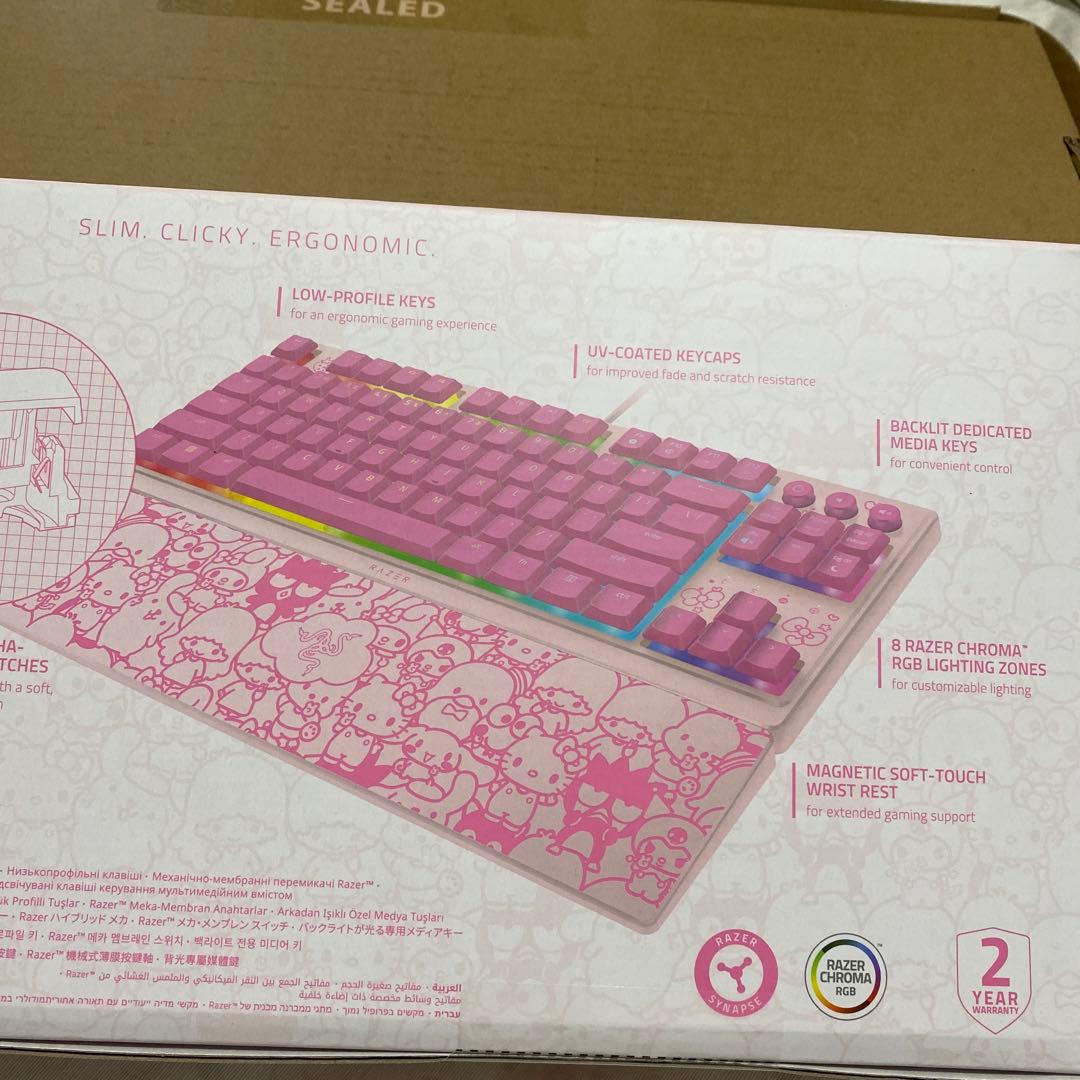 新品　Razer Ornata V3 Tenkeyless ハローキティコラボ
