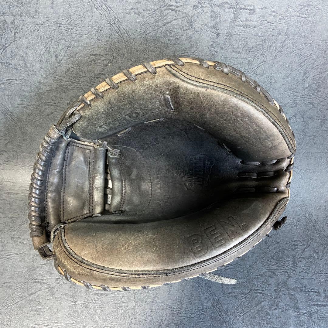 硬式 キャッチャーミット　BEN　右投げ用　大人サイズ