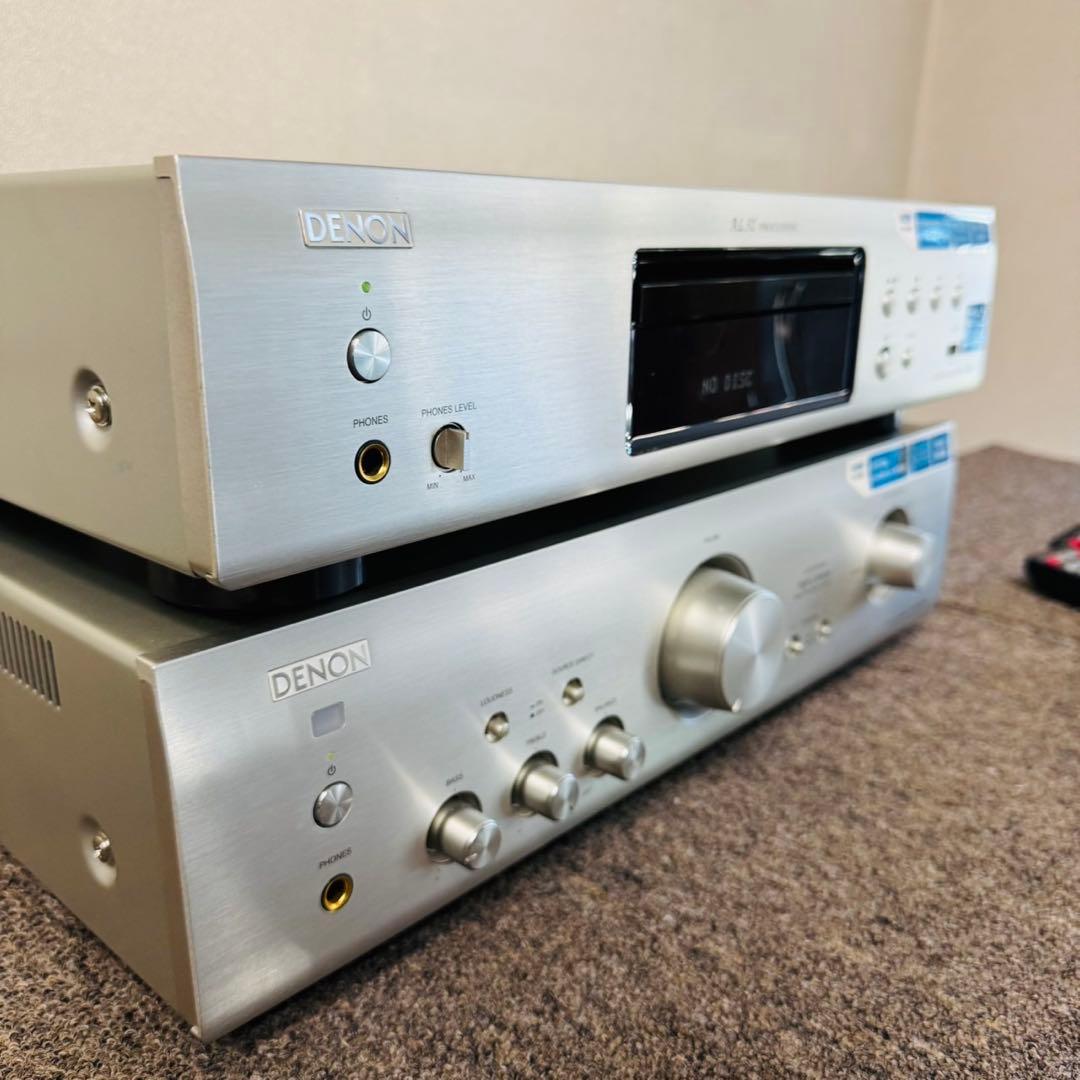 C70早い者勝ち！DENONフラグシップモデルアンプ CDプレーヤー セット！