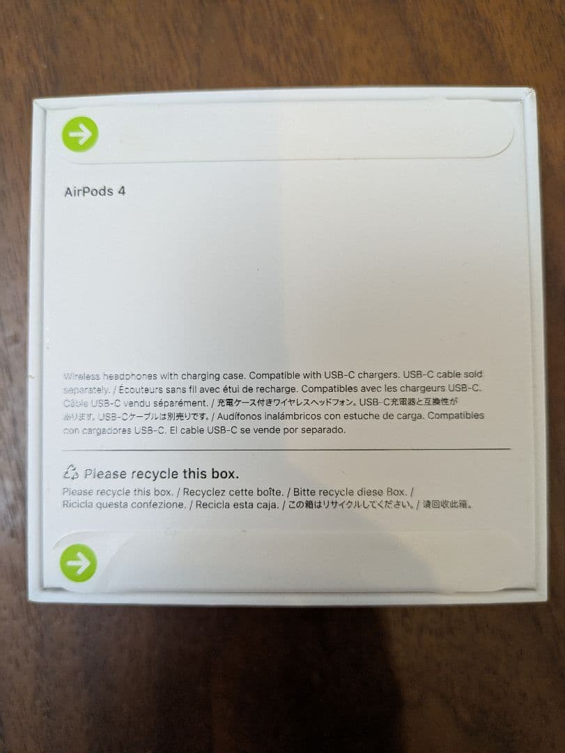 Apple♡AirPods 4 本体
