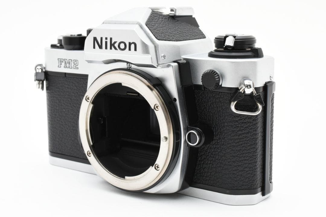 【美品】Nikon ニコン New FM2 シルバー ボディ 完動品 #H05