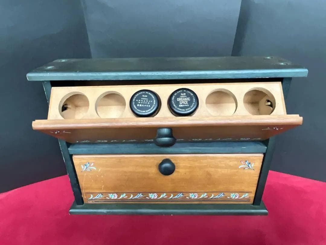 ビンテージ 入手困難　レノックス スパイスケース スパイスラック 木製 アメリカ