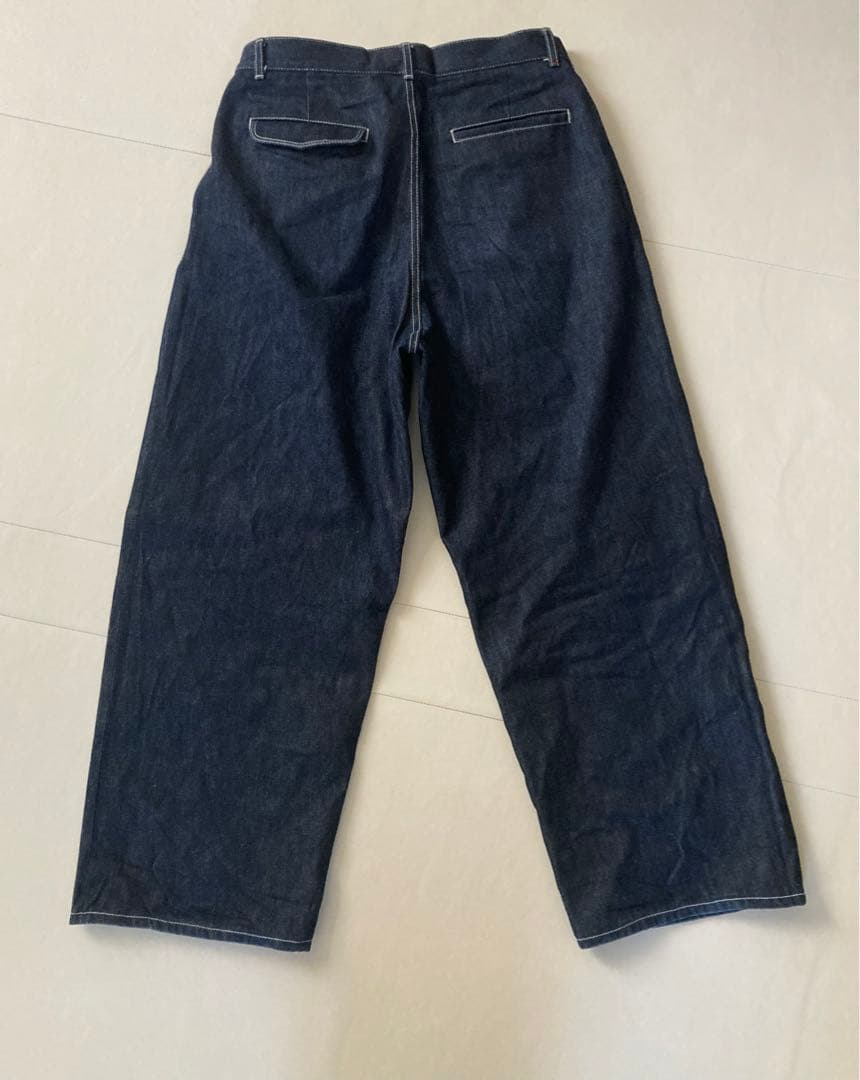 シ*ラ様 Graphpaper Selvage Denim Two Tuck P