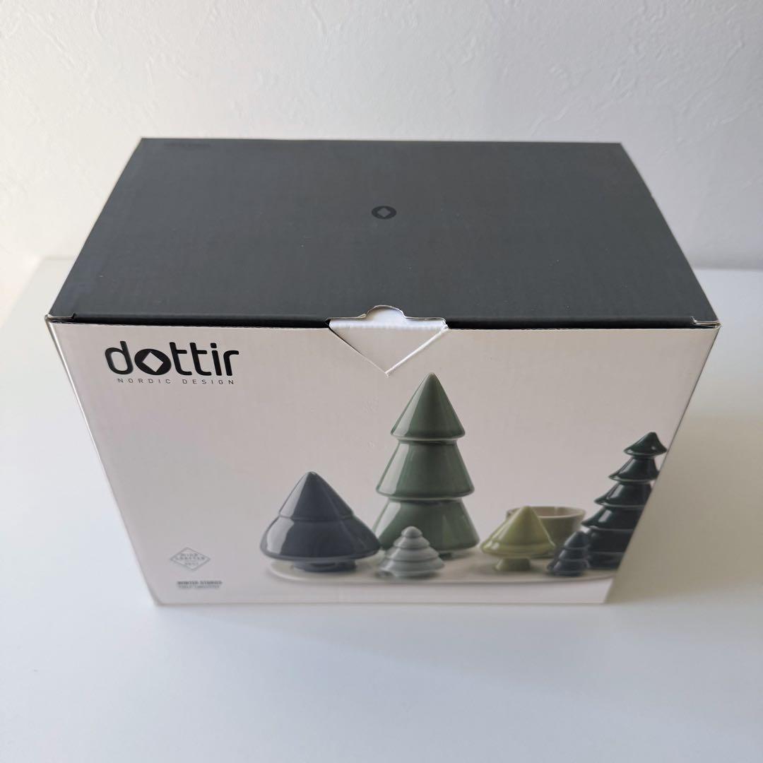 《希少〉dottirドティエ WinterStories キャンドルホルダー