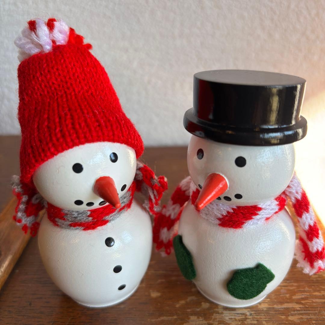 新品　ノルディカニッセ スノーマン2個セット