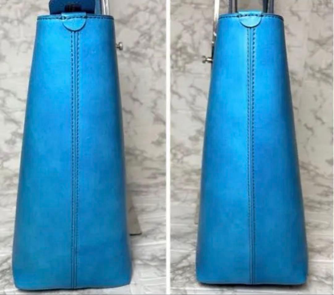 HERGOPOCH エルゴポック　アースブルー　ビジネスバッグ　トートバッグ