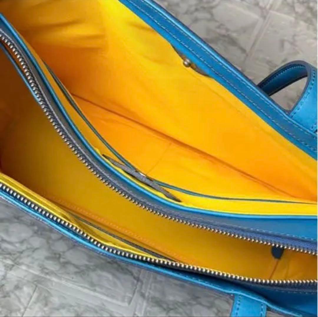 HERGOPOCH エルゴポック　アースブルー　ビジネスバッグ　トートバッグ