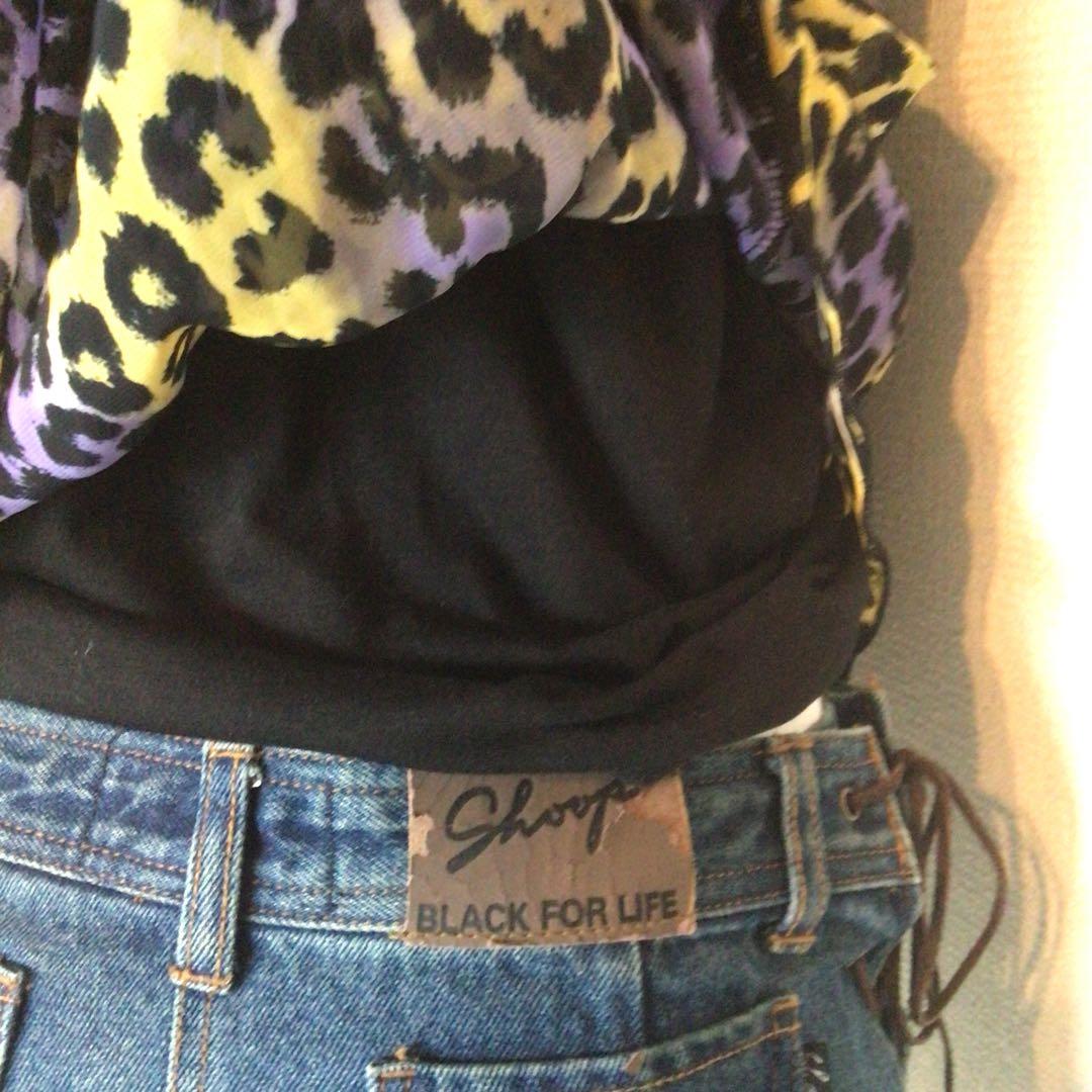 y2k 00s archive d.i.a 紫豹柄　平成ギャルキャミソール　渋谷