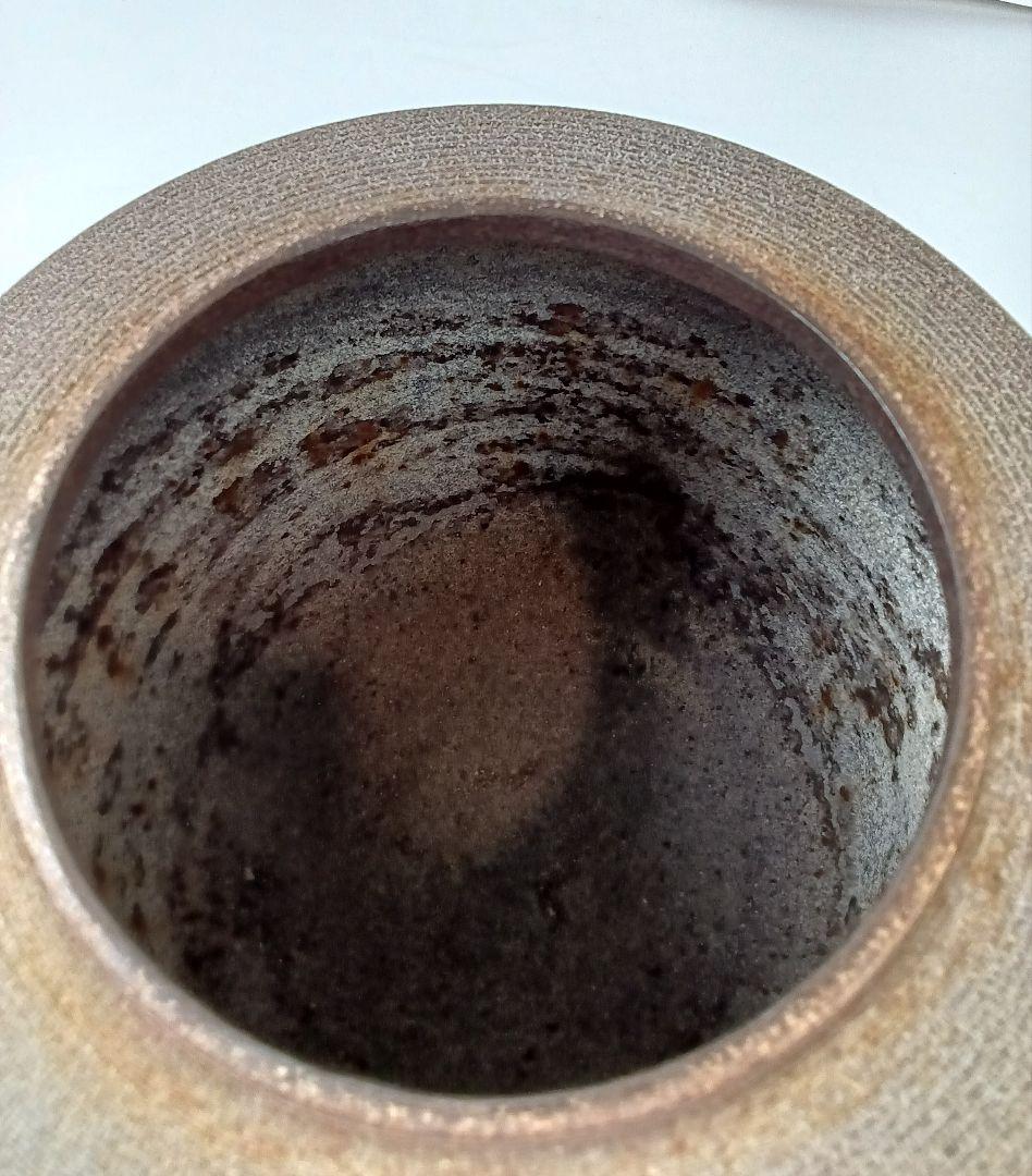 【釜師 人間国宝 佐藤浄清】筒釜 糸目地紋 茶道具 美術品 工芸品 コレクション