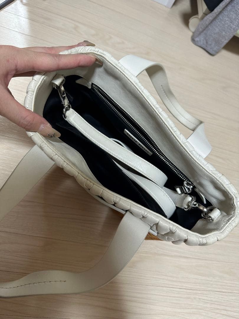 ミュウミュウ カゴバック ショルダーバック