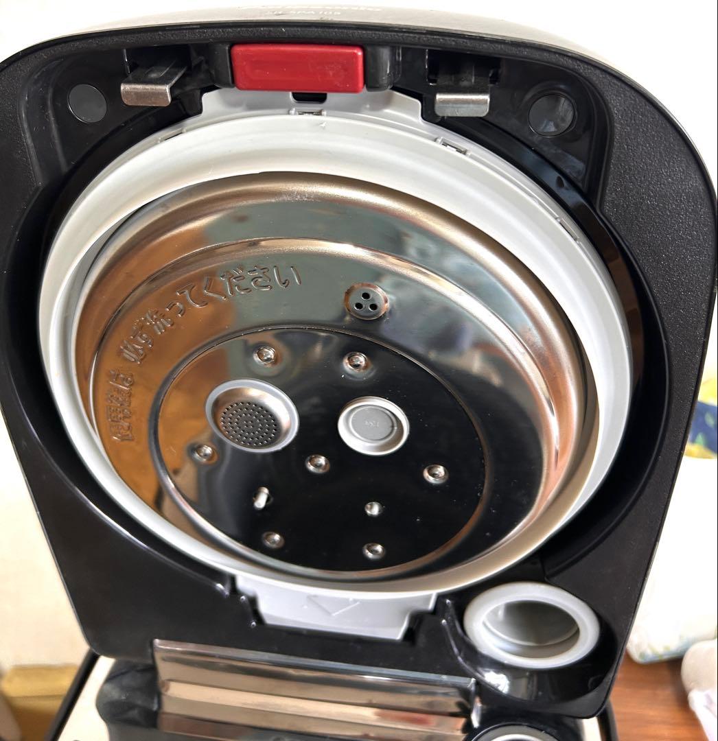 パナソニック炊飯器スチーム＆可変圧力IHジャーWおどり炊きSR-SPA105
