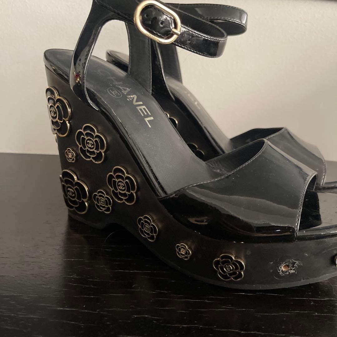 CHANELサンダル難あり激安