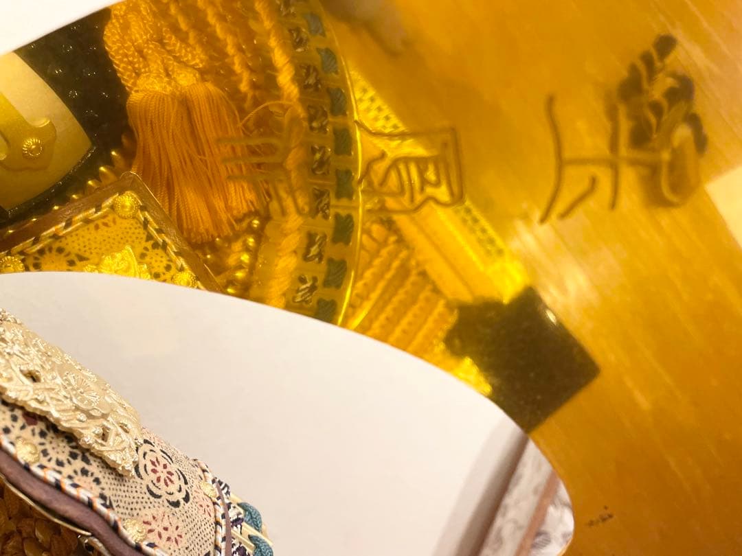 金小札緋威之大鎧 鎧兜 上原玉鳳 五月人形 昭和レトロ