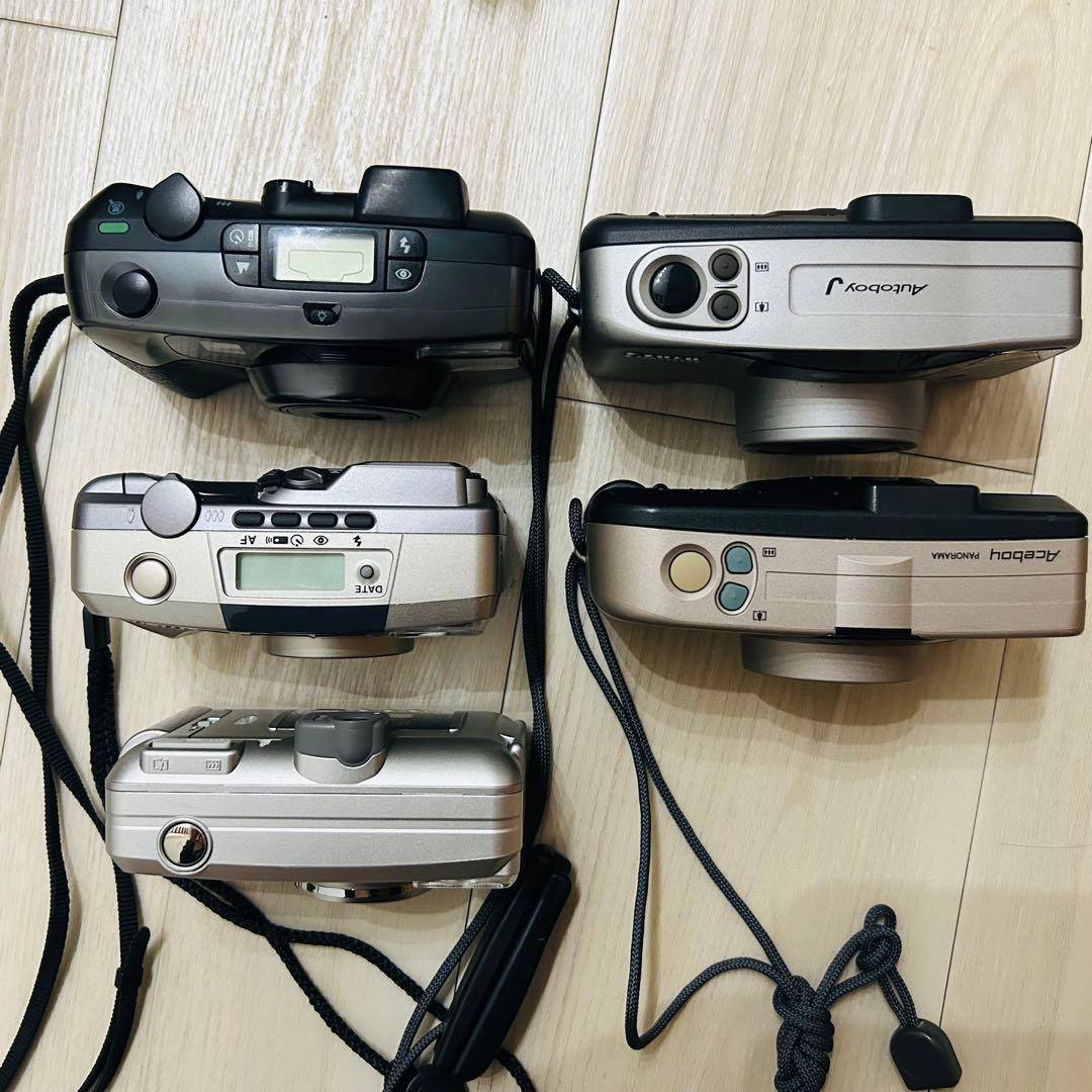 Canon PENTAX FUJIFILM 5台セット フィルムカメラ