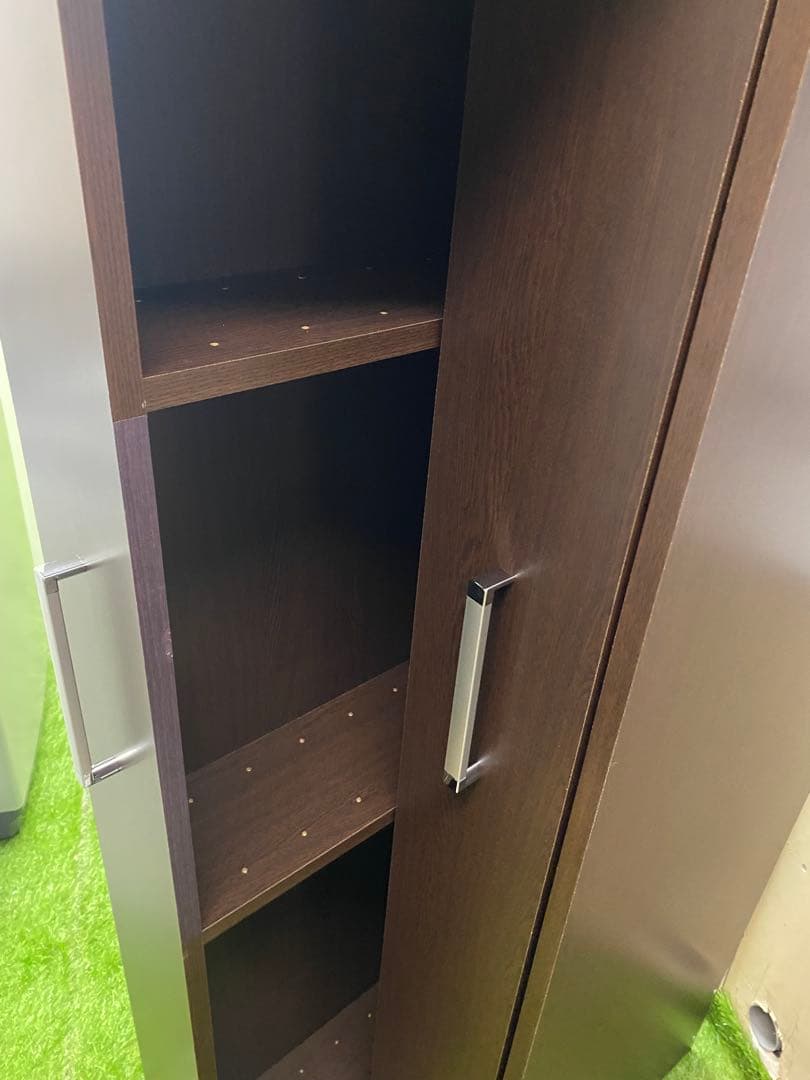 いか/ディノス　スライド式隙間収納ワゴン　16cmピッチ3列