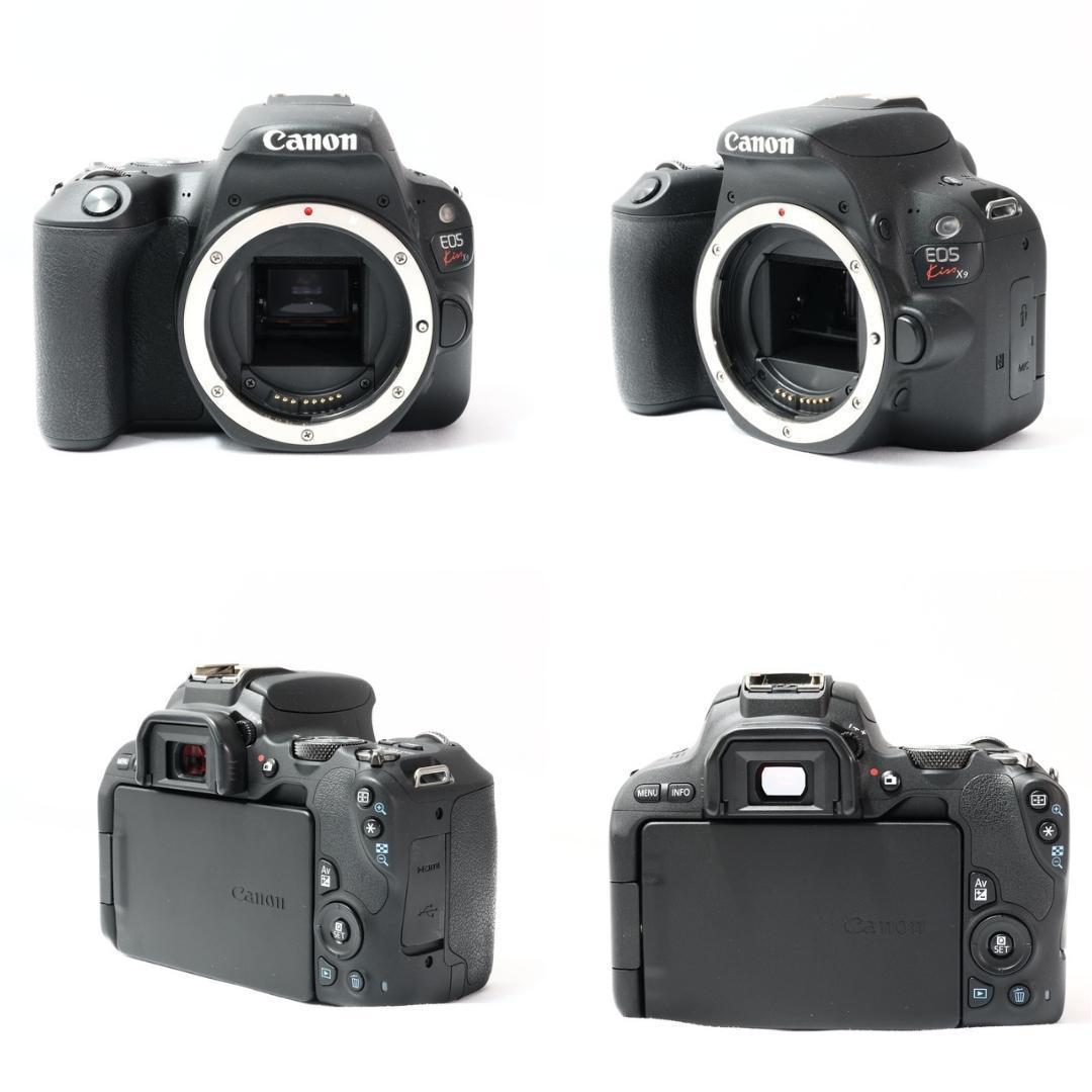 【JPlife】◆Canon EOS kiss X9◆ダブルレンズ