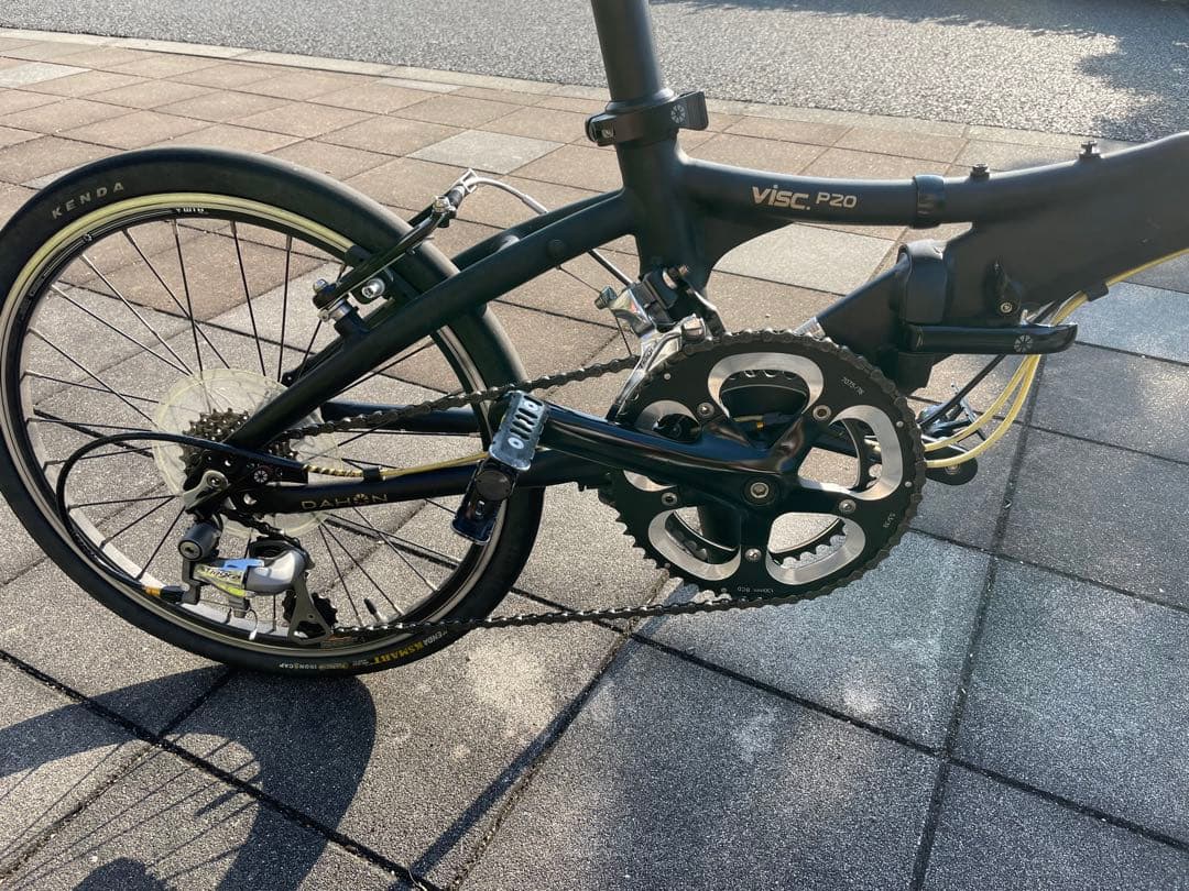 DAHON VISC. P20　Matt Black Limited