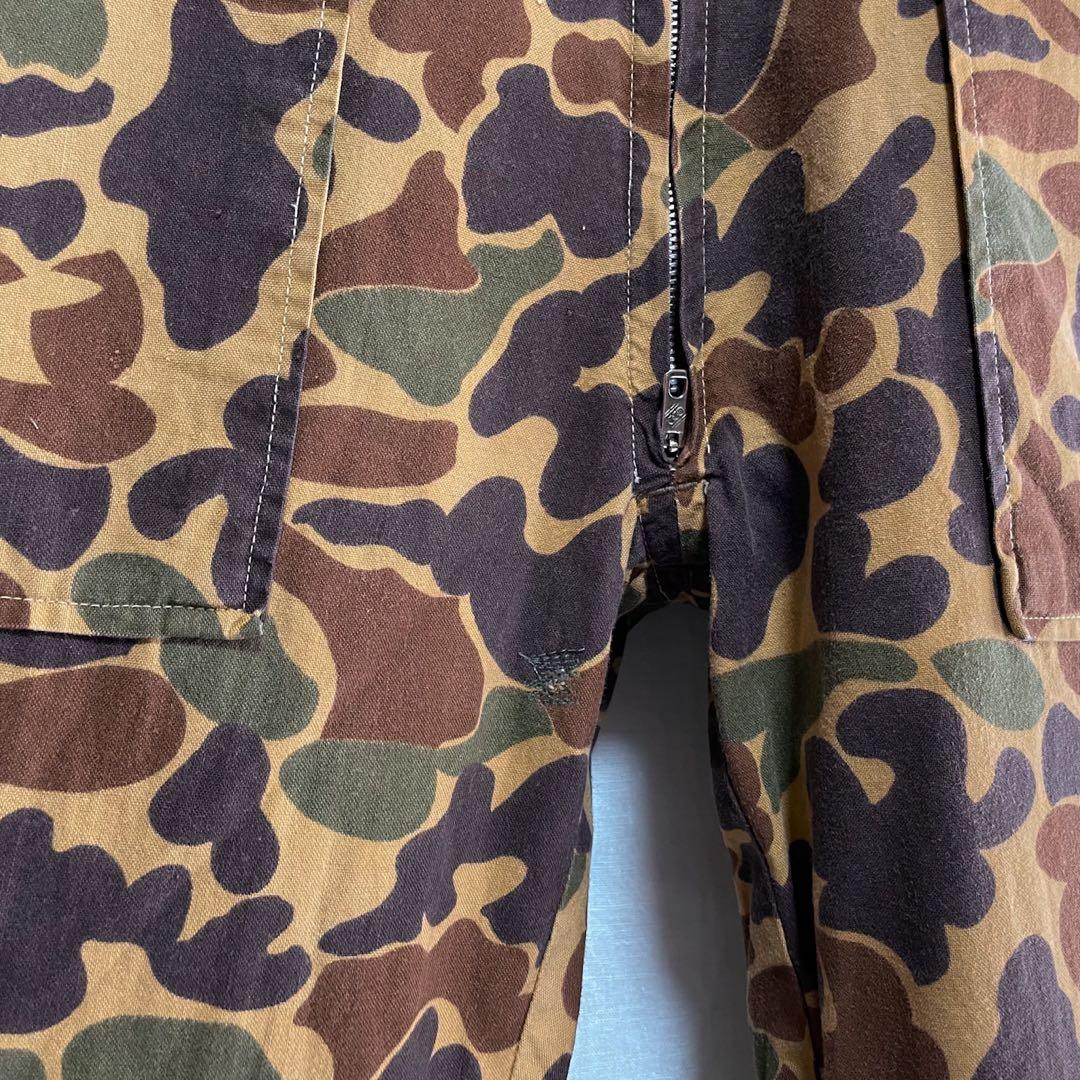 70s Kmart ダックハンターカモ 迷彩 オールインワン つなカバーオール