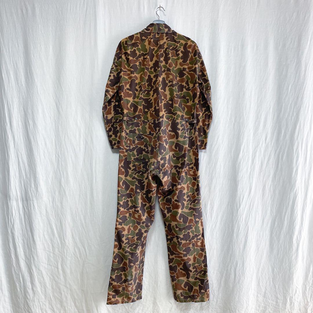 70s Kmart ダックハンターカモ 迷彩 オールインワン つなカバーオール