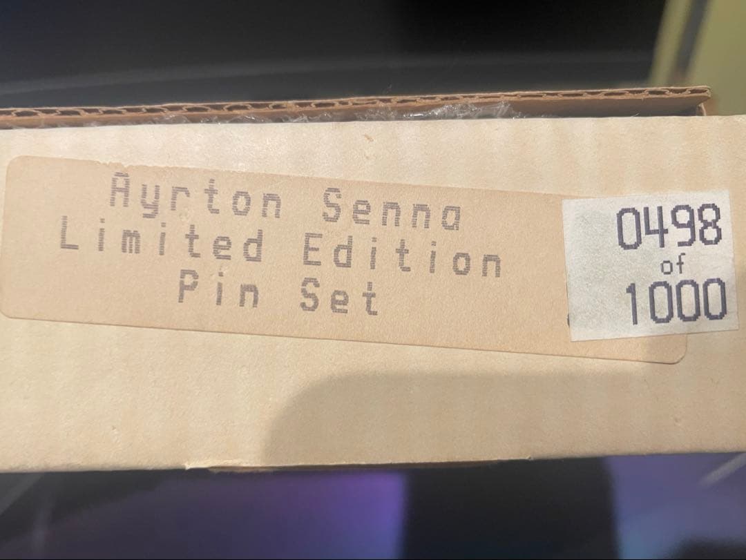 コレクション Ayrton Senna Limited Edition Pin Set