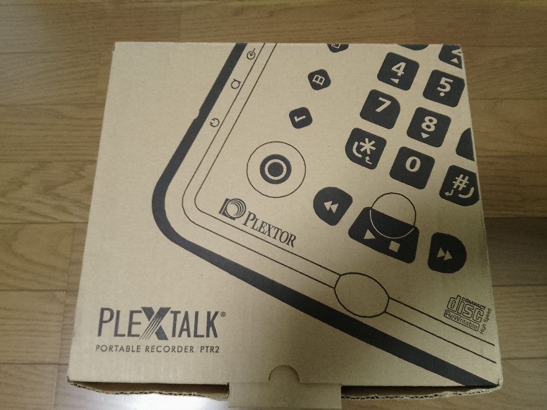 PLEXTALK PORTABLE RECORDER PTR2 音声再生デバイス