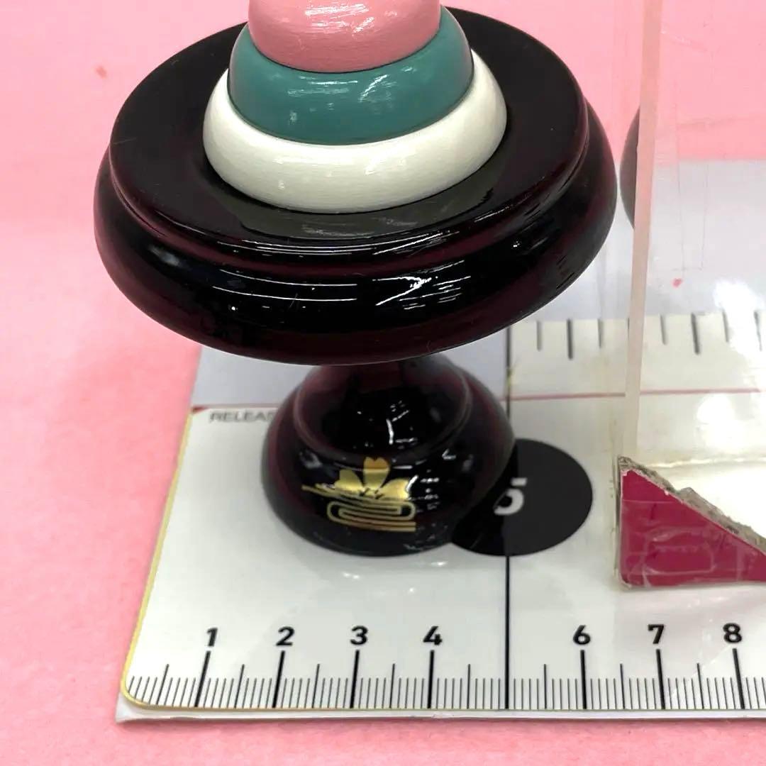 雛人形　桃の節句　雛道具　30号六点セット　金彩雪輪桜　溜塗